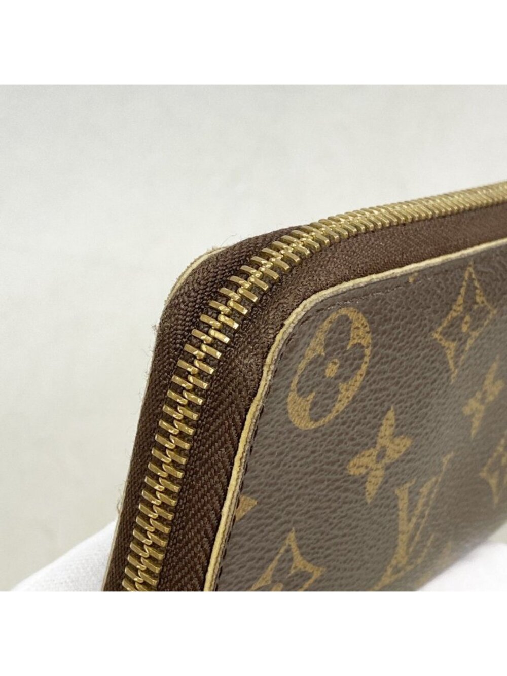 Louis Vuitton Wallet Monogram Portefeuille Clemence Brown Rose Velours - Picture 6 of 9
